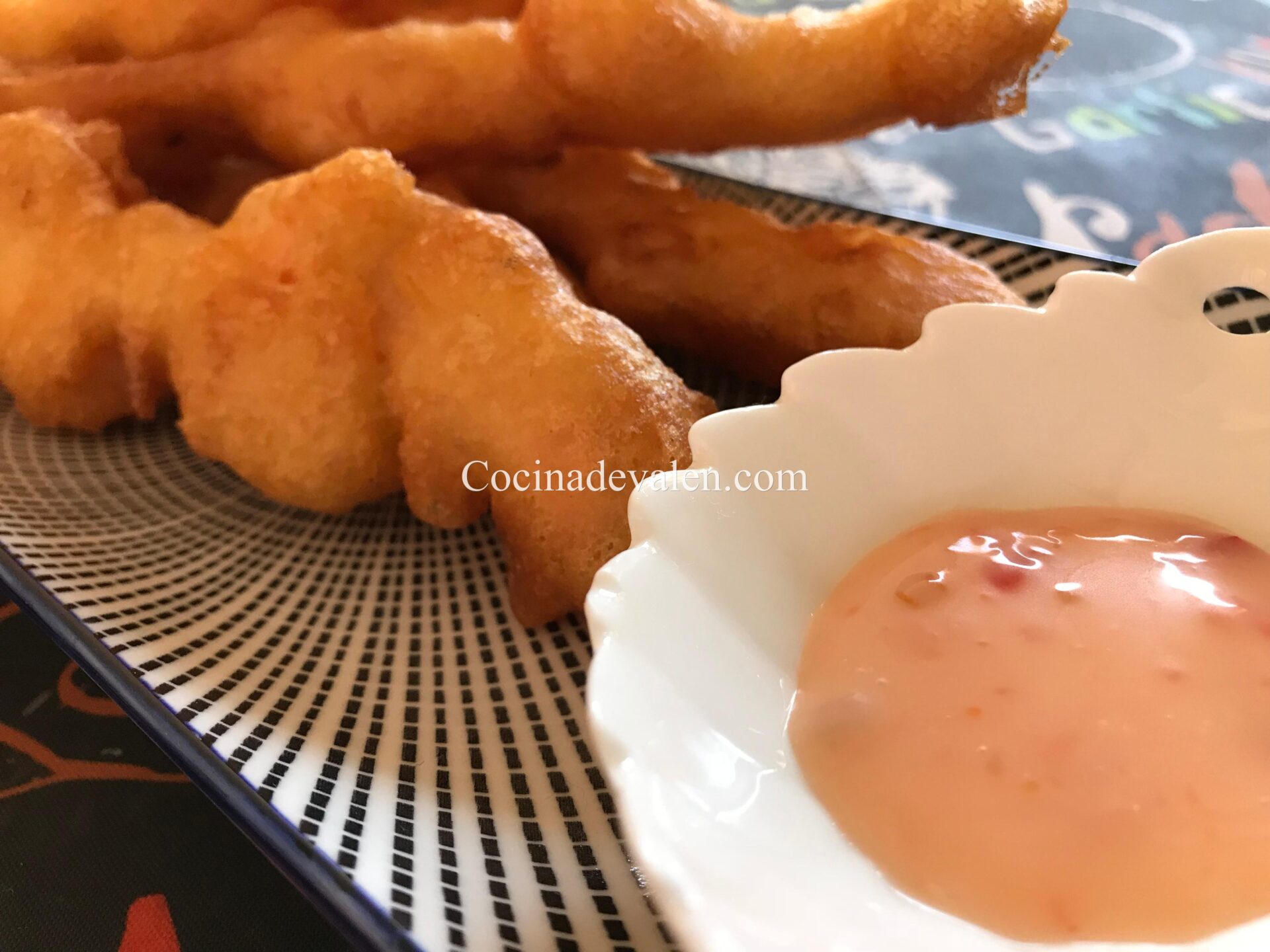 Gambas Tempurizadas - Cocina de Valen