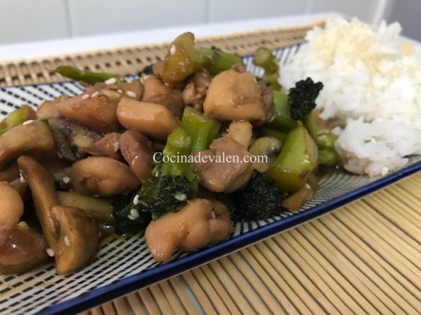 Pollo estilo chino - Cocina de Valen