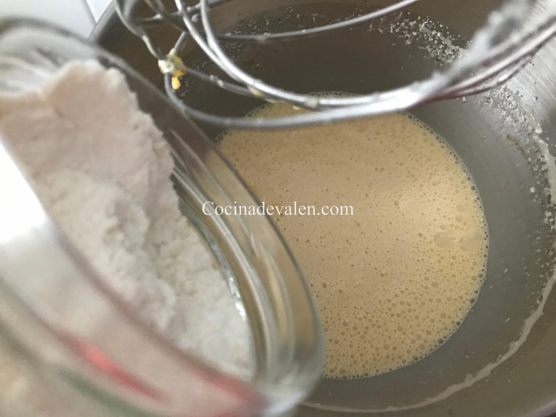 Bizcocho con harina de coco - Cocina de Valen