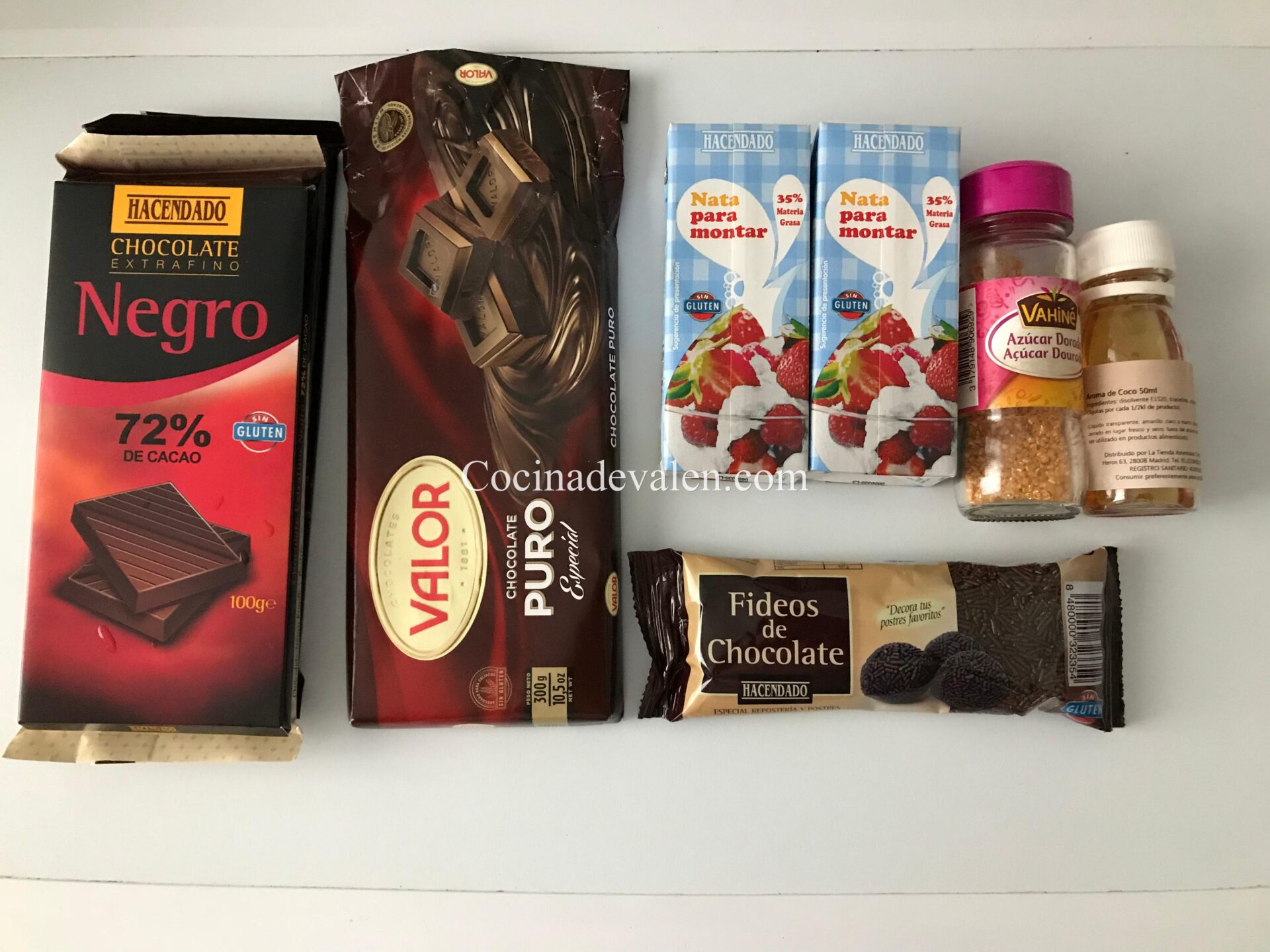 Trufas de Chocolate - Cocina de Valen