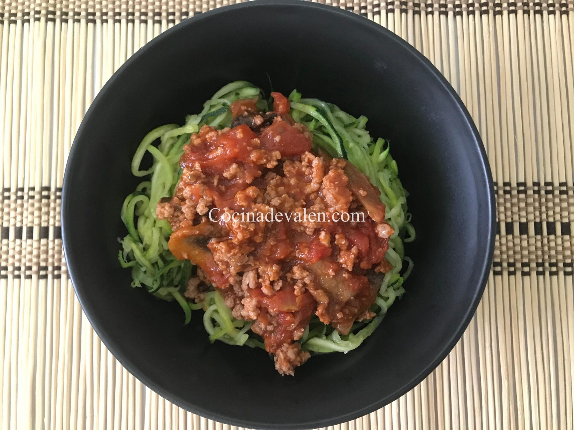 Pasta de Calabacín - Cocina de Valen