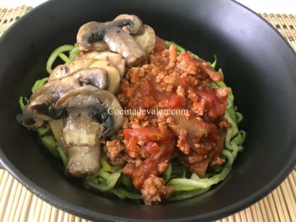 Pasta de Calabacín - Cocina de Valen
