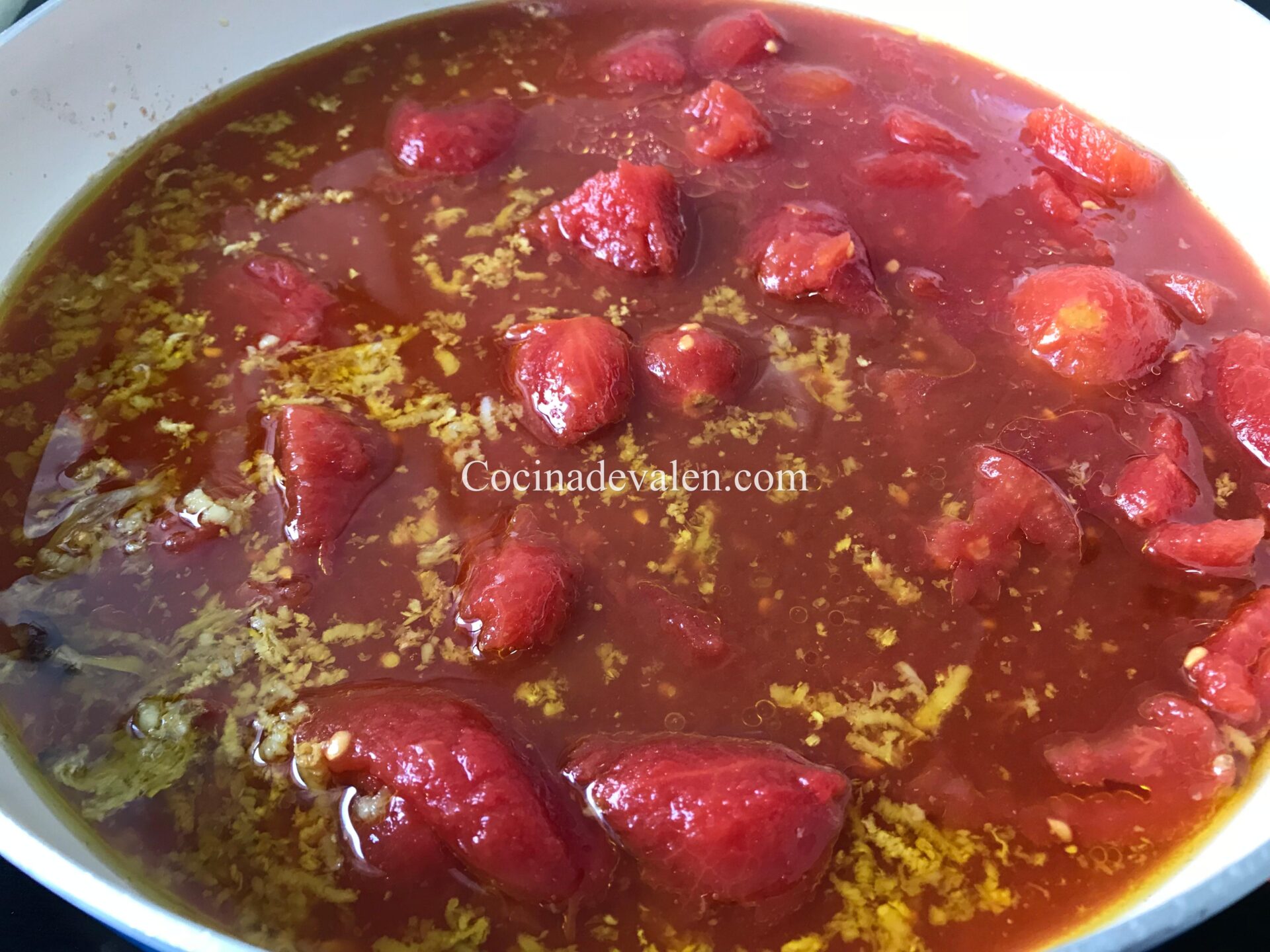 Salsa Putanesca - Cocina de Valen