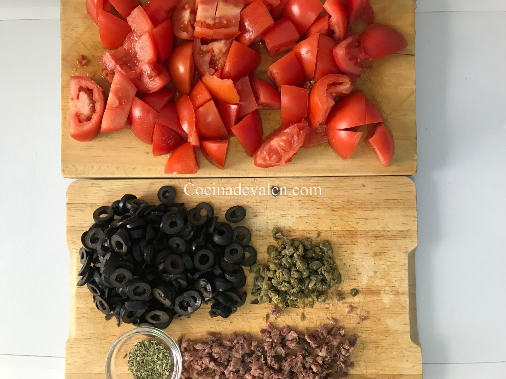 Salsa Putanesca - Cocina de Valen