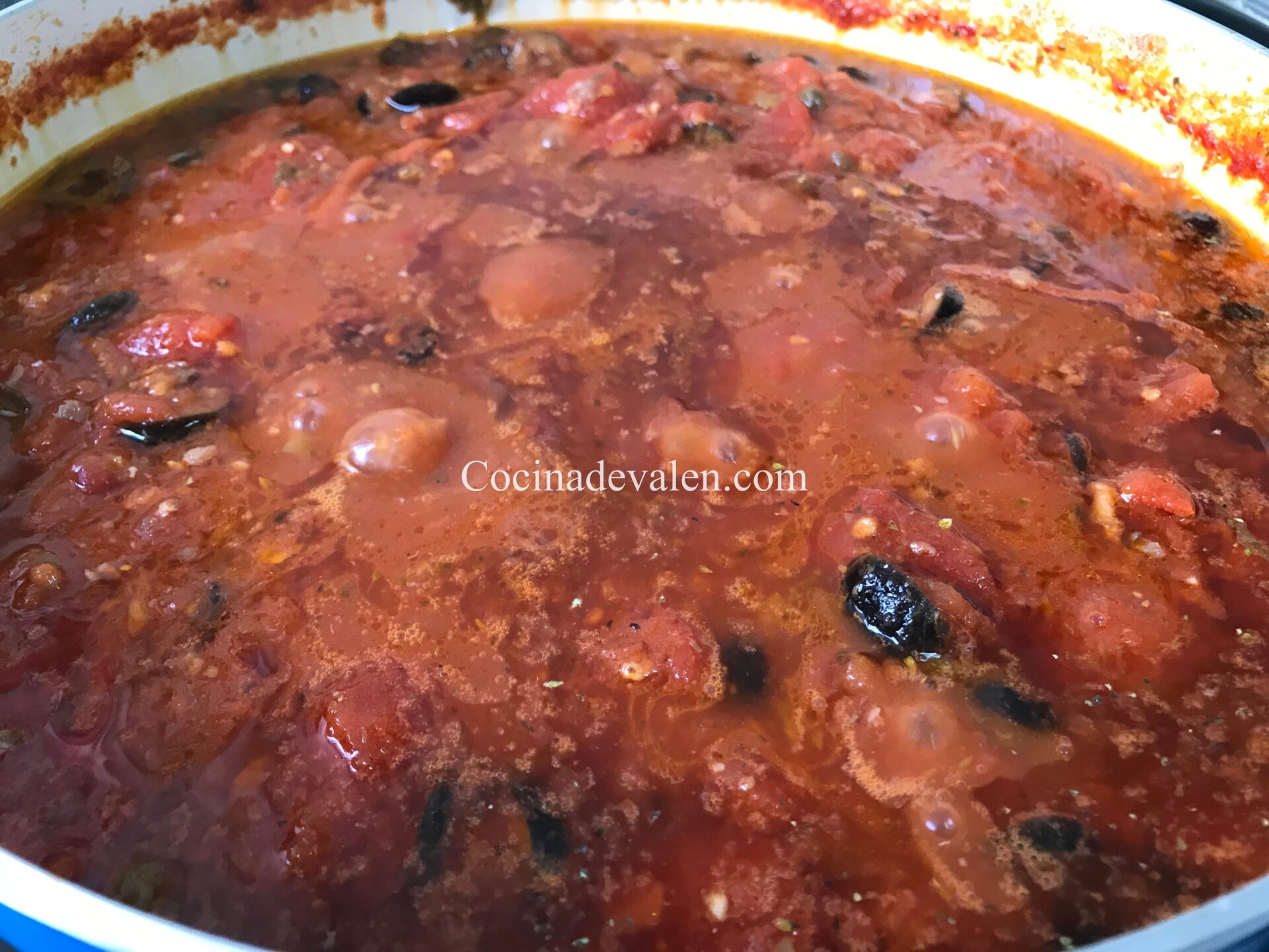 Salsa Putanesca - Cocina de Valen