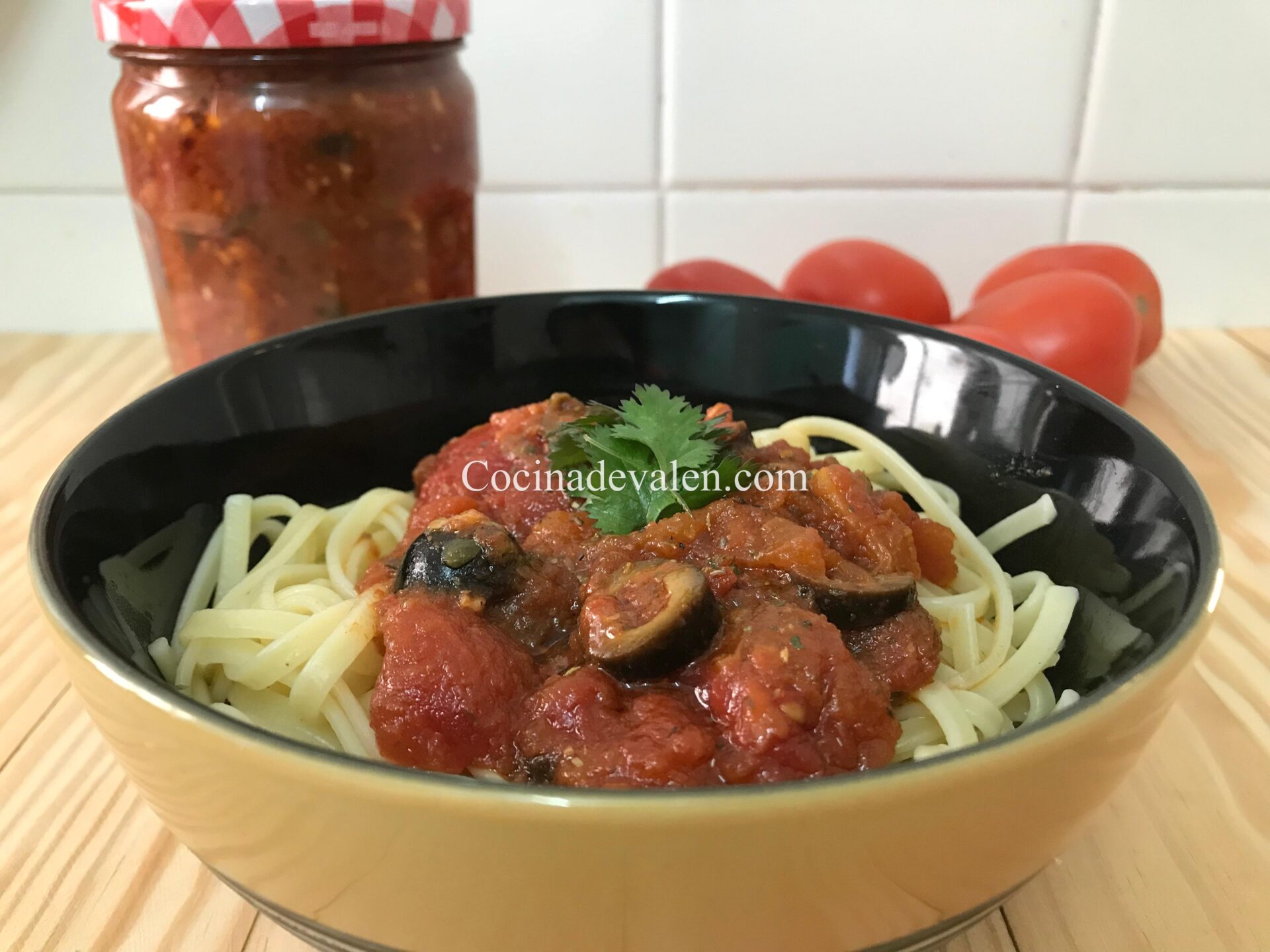 Salsa Putanesca - Cocina de Valen