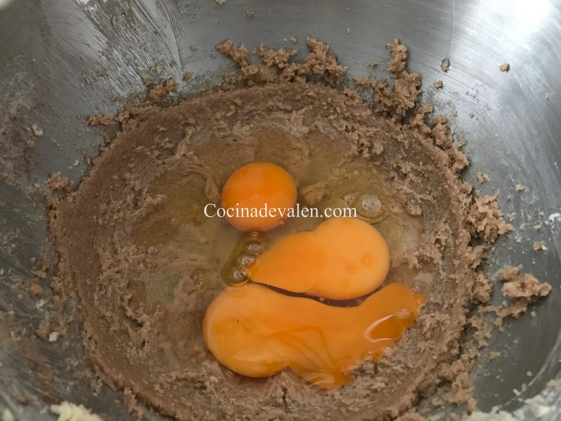 Bizcocho invertido de manzana - Cocina de Valen