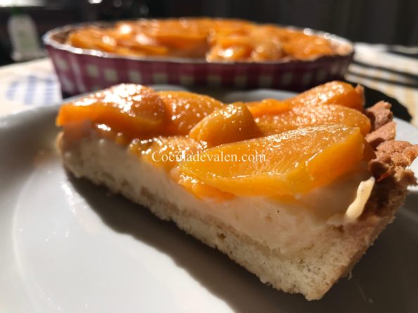 Tartaleta de melocotón