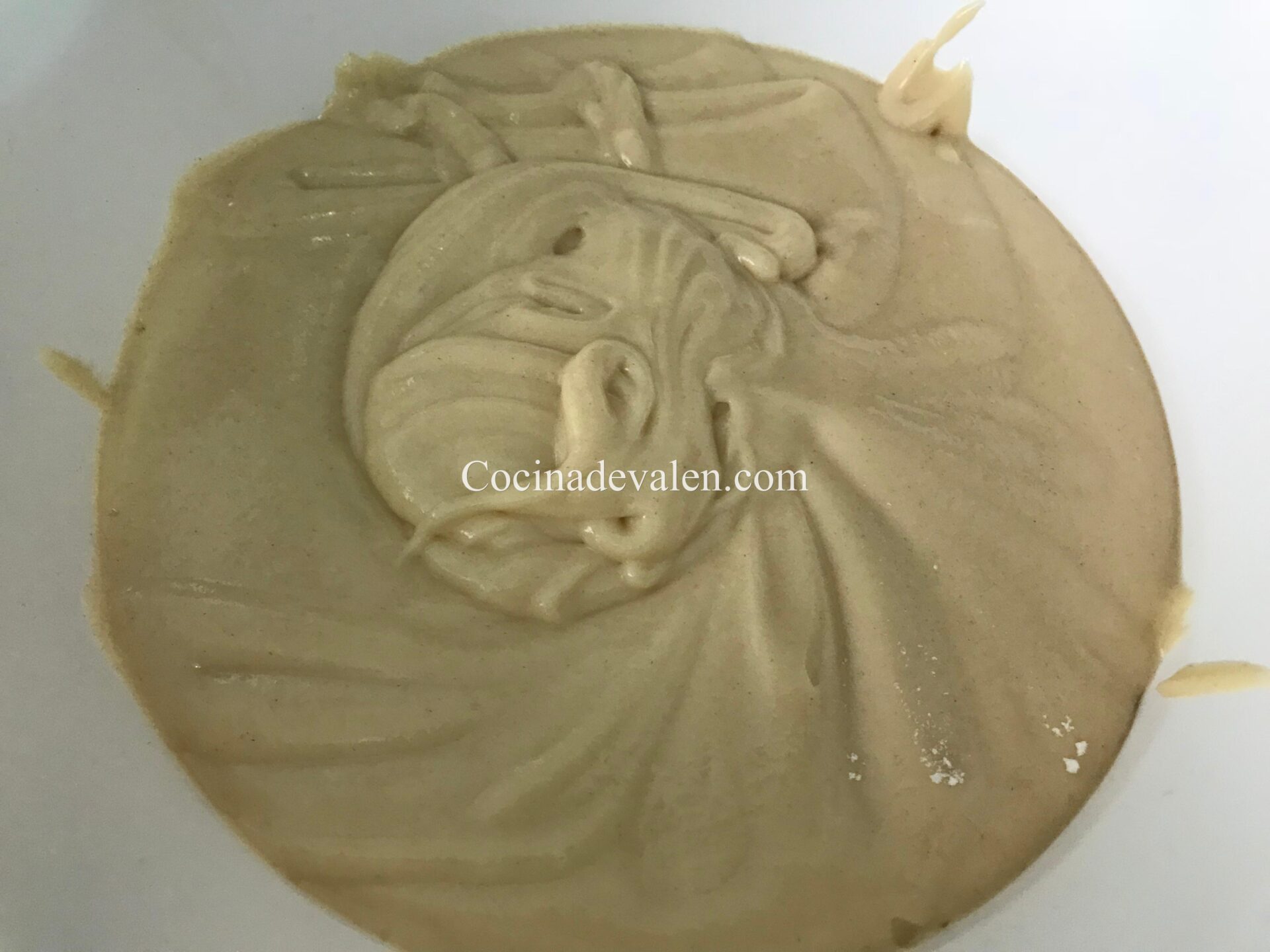 Bizcocho de mascarpone marmoleado