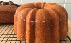 Bizcocho de mascarpone marmoleado