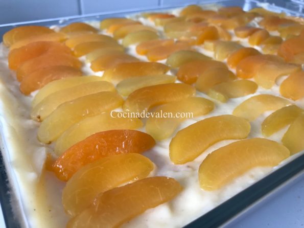Tarta de melocotón