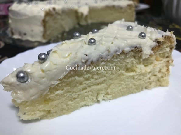 Bizcocho de leche caliente