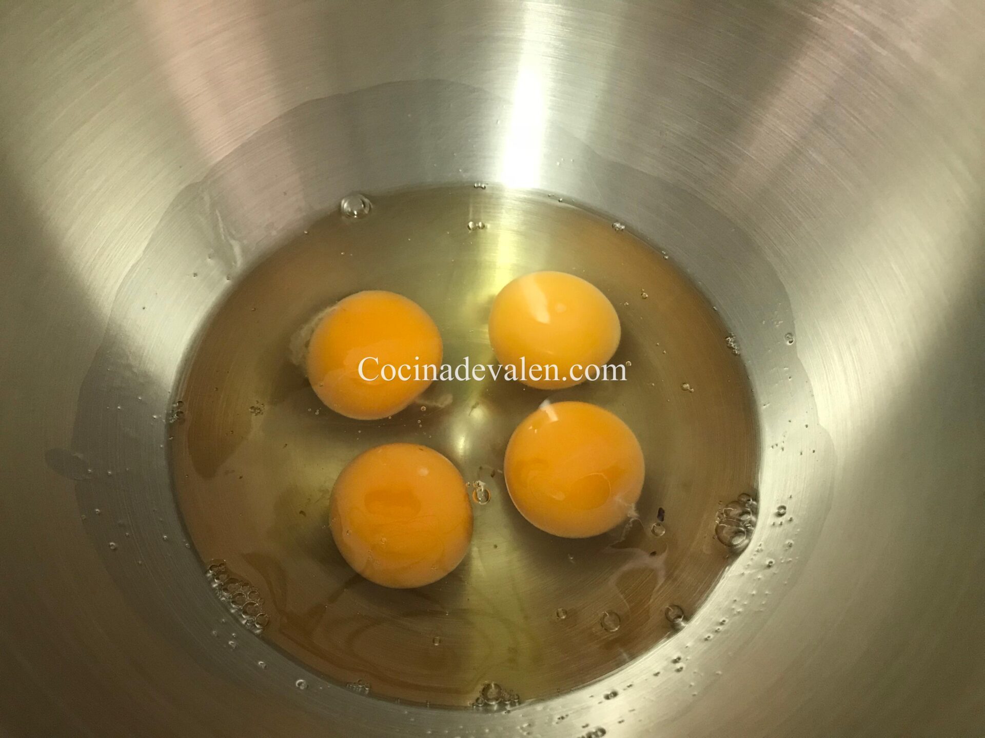 Bizcocho de leche caliente