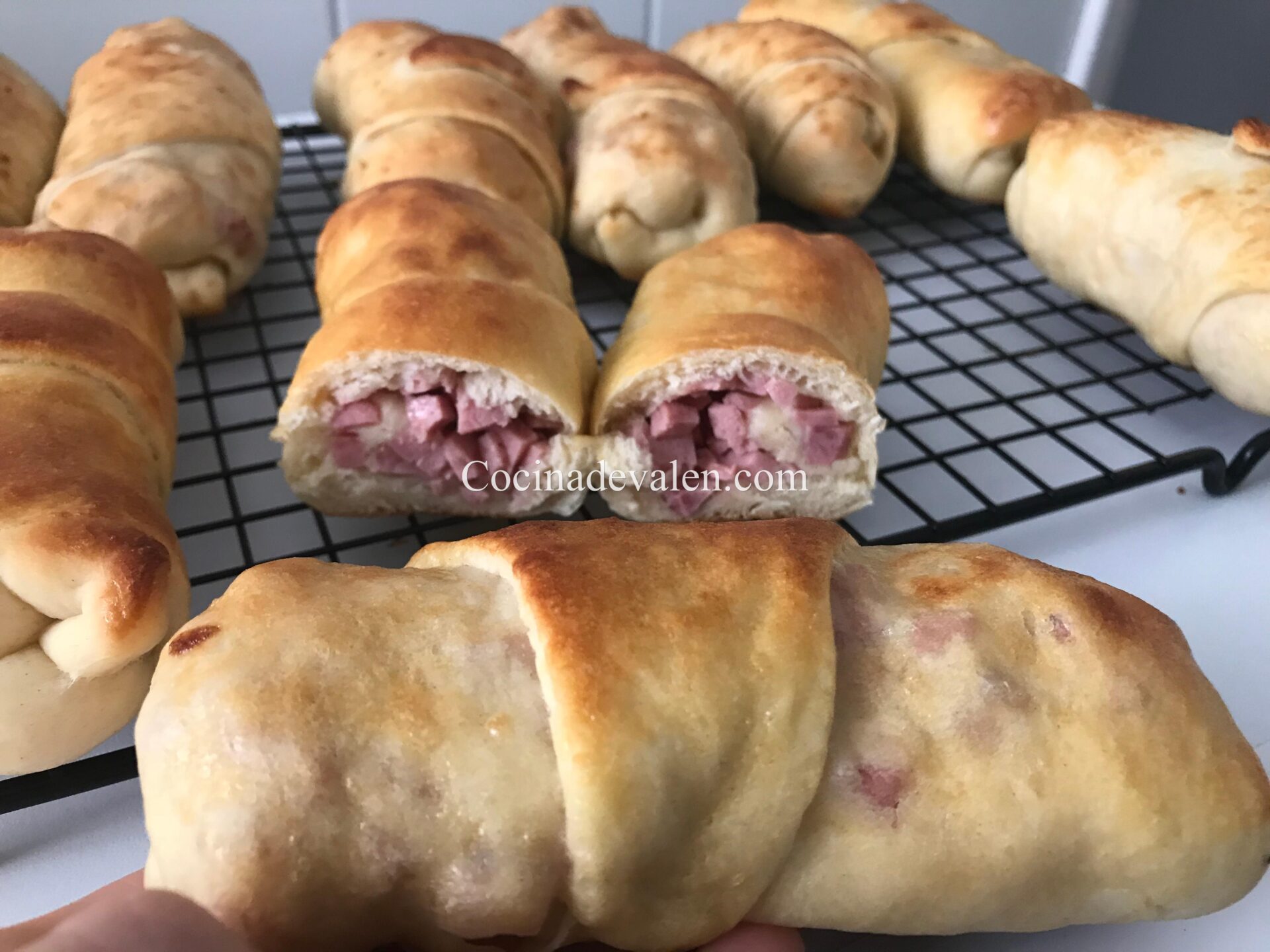 Cachitos de jamón