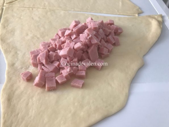 Cachitos de jamón