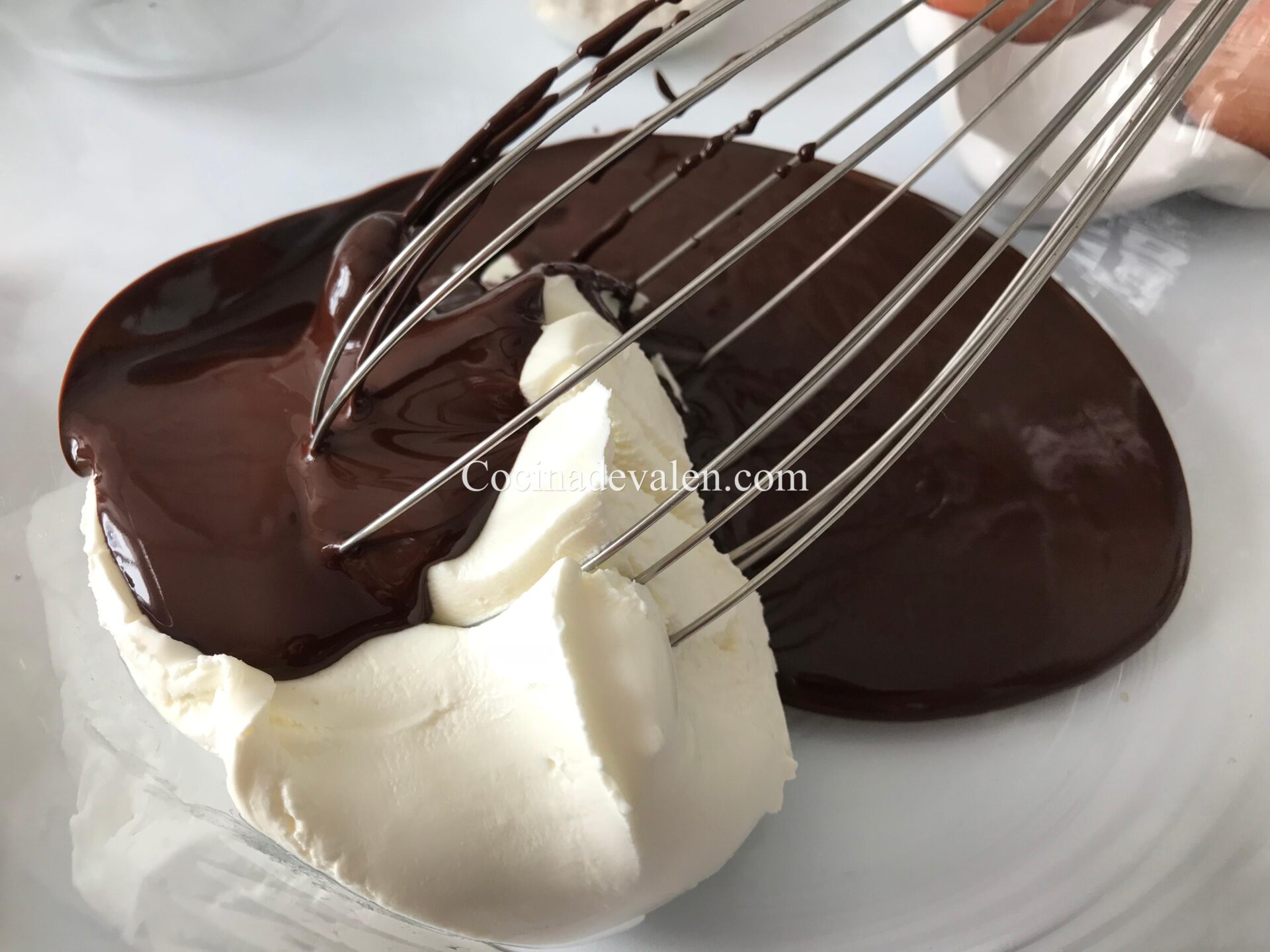 Tarta tipo brownie