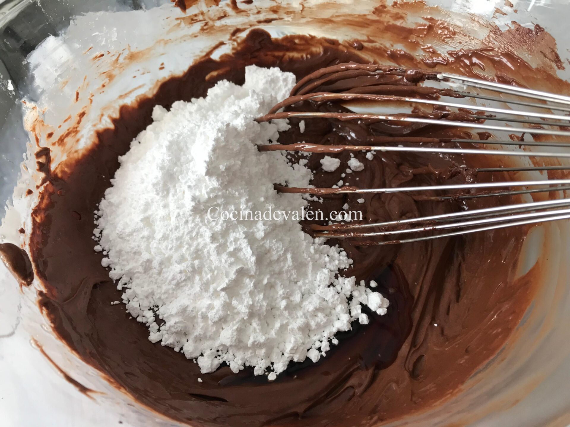 Tarta tipo brownie