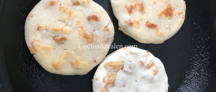 Arepas de chicharrón