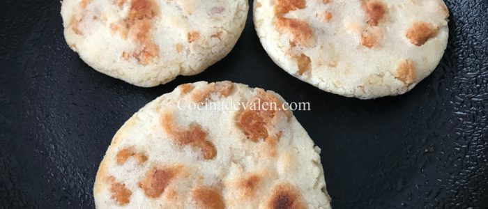 Arepas de chicharrón