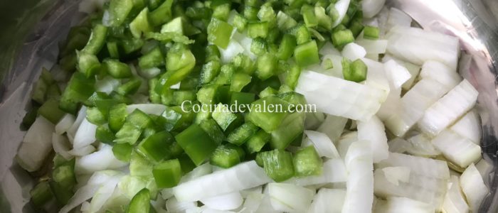 Arroz caldoso con camarones