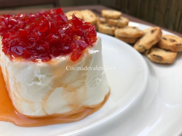 Dip de queso crema y pimentón dulce