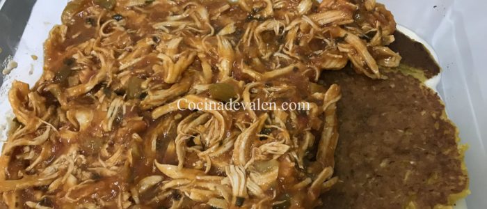 Chalupa de pollo Chalupa de pollo