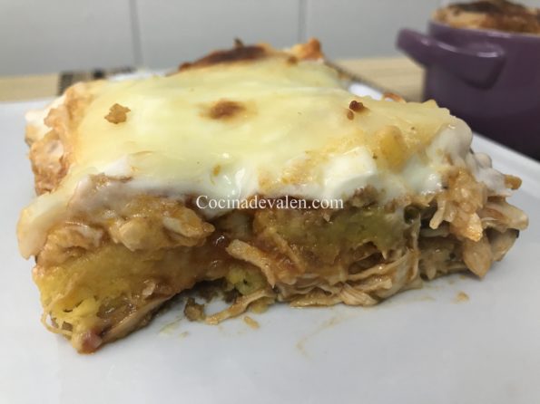 Chalupa de pollo
