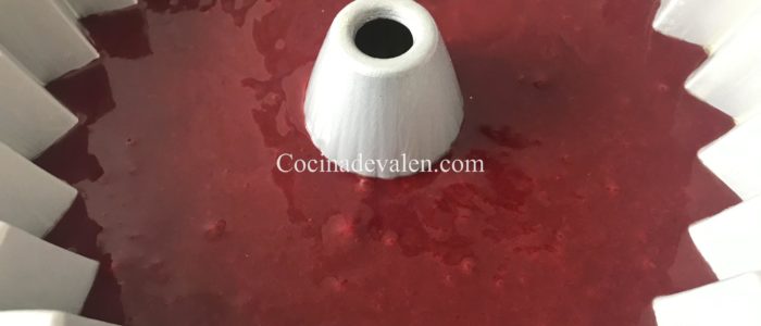Red velvet con aceite