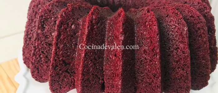 Red velvet con aceite