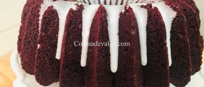 Red velvet con aceite