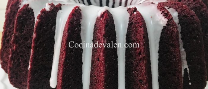 Red velvet con aceite