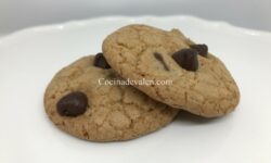 Galletas de chocolate chip sin mantequilla