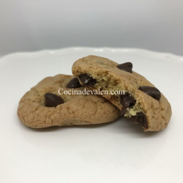 Galletas de chocolate chip sin mantequilla